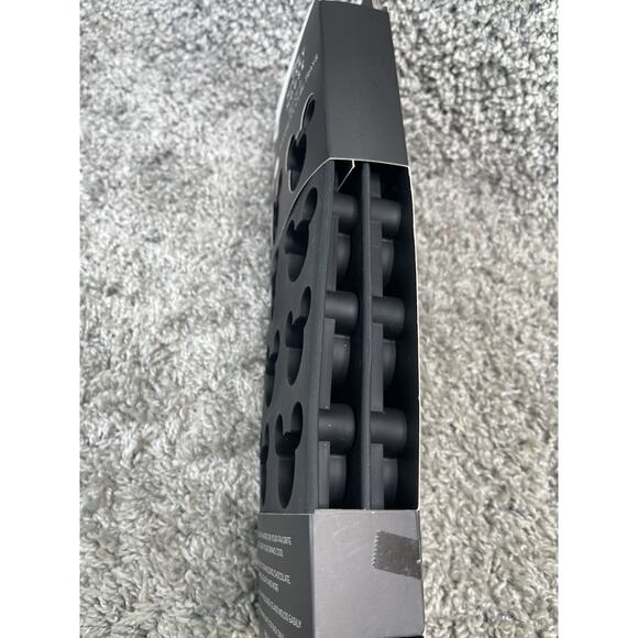 Disney Mickey Mouse Silicone Ice Cube Tray Set of 2 Black Kitchen Accessorie New - Picture 9 of 9